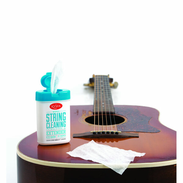 Kyser String cleaning&trade; wipes