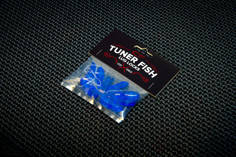 Tuner Fish Lug Locks Blue 8 Pack