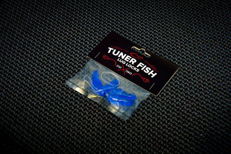 Tuner Fish Lug Locks Blue 4 Pack
