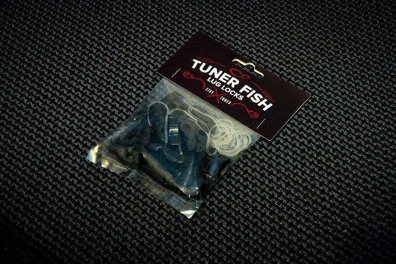 Tuner Fish Lug Locks Black 24 Pack