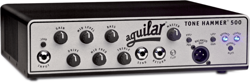 Aguilar TH500 Bass amp head TONE HAMMER 500