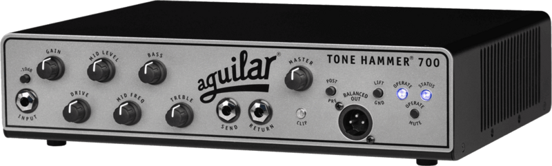 Aguilar TH700 Bass amp head Tone Hammer 700