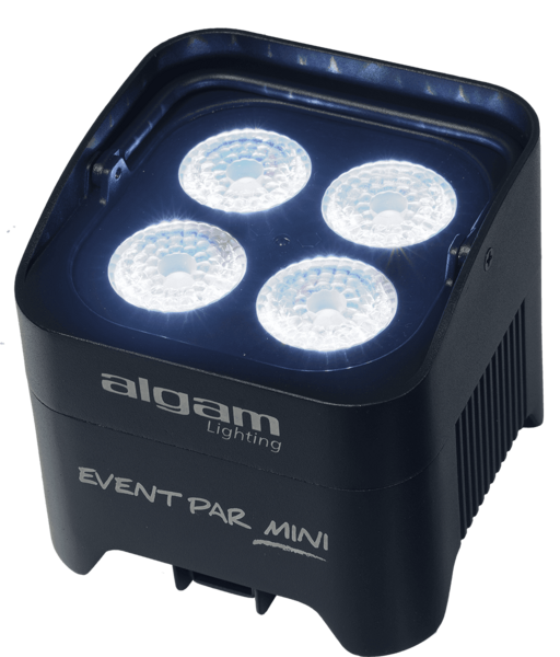Algam Lighting EVENTPAR-MINI Par On Battery 4 Led 10W Rgbw Ir