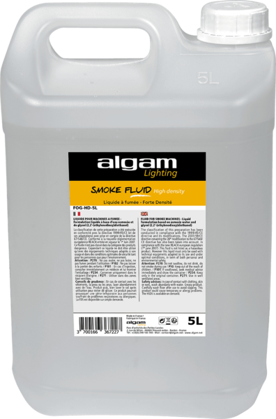 Algam Lighting FOG-HD-5L High Density Smoke Liquid 5L
