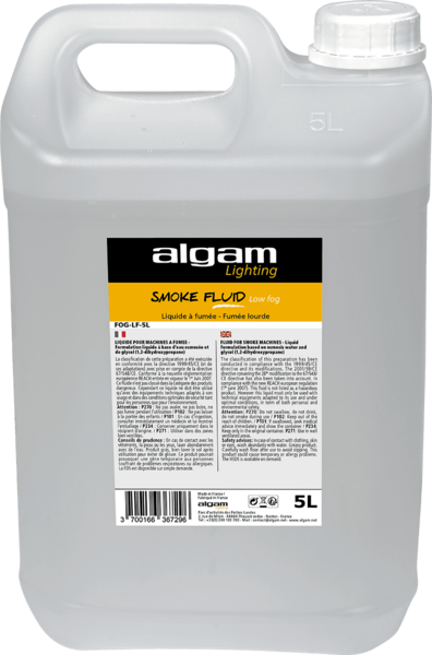 Algam Lighting FOG-LF-5L Heavy Density Smoke Liquid 5L