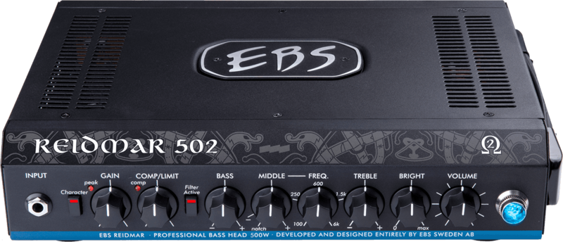 EBS REIDMAR-502 Reidmar 500W 2 ohm bass amp head
