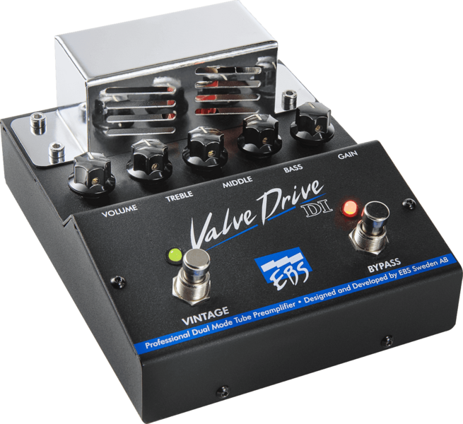 EBS VALVEDRIVE Tube preamp and class A DI