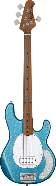 Sterling by Music Man RAY34-BSK-M2 Ray34 StingRay4, Blue Sparkle